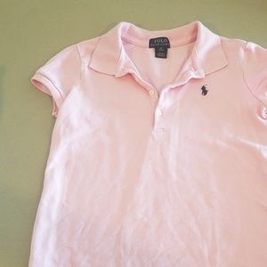 Ralph Lauren Girls polo 8/10